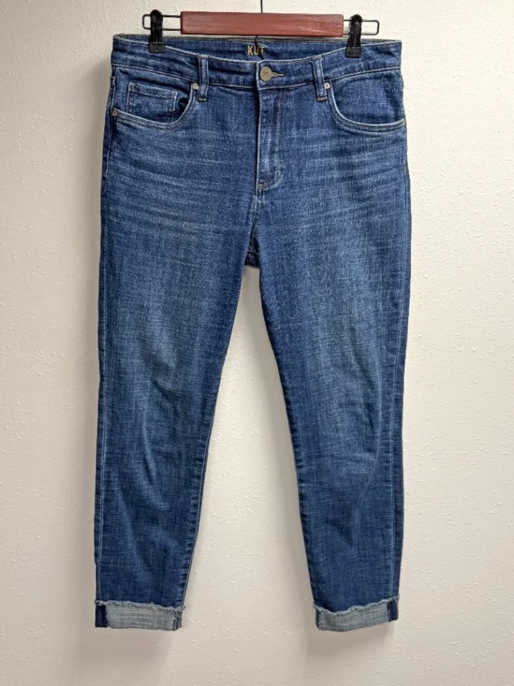Kut from the Kloth Ankle Straight Leg Jeans - Picture 4 of 16